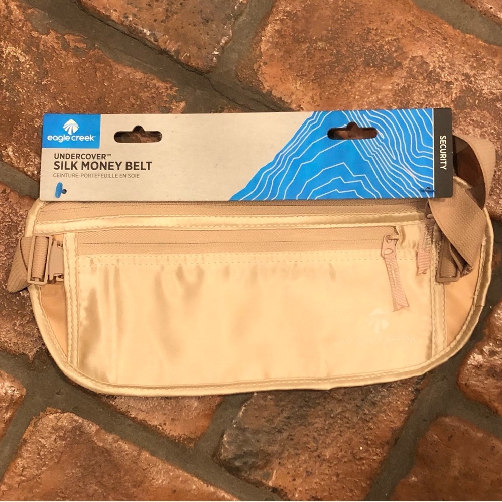 NEW Eagle Creek Travel Security Money Belt Silk Blush